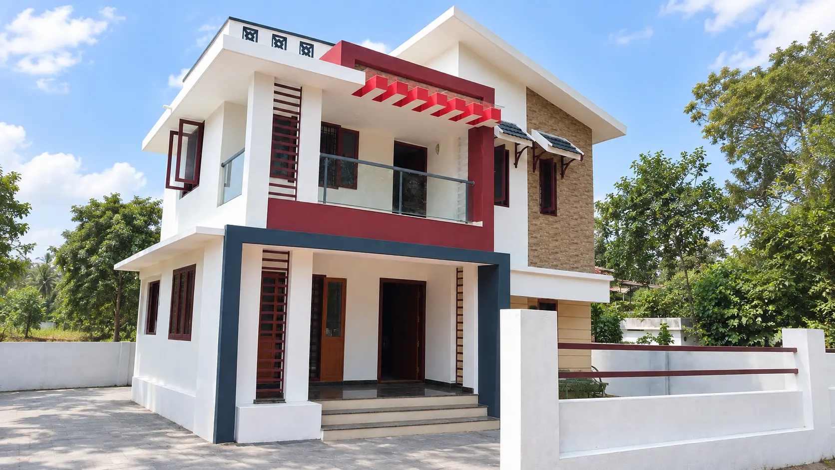 Mrs. Babitha – construction project in Kerala